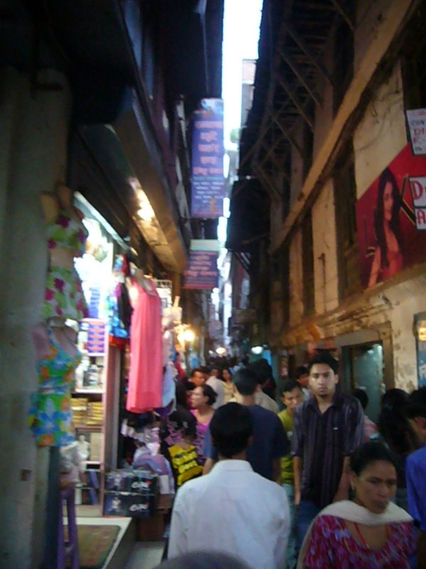 Travel - Nepal - Kathmandu - Towards Thamel